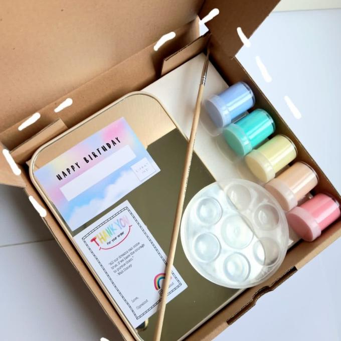 

MURAH MIRROR PAINTING KIT BY CIPRATIND MELUKIS KACA HAMPERS ULTAH MURAH