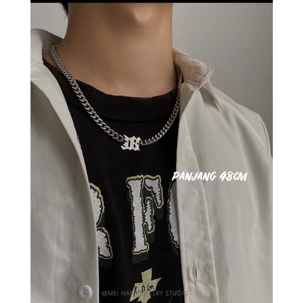 Mokokomo Kalung Titanium Kalung Anti Karat