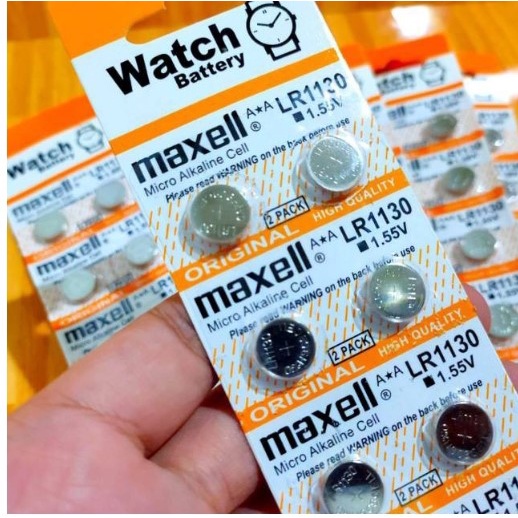 Baterai Kancing LR1130 Baterai untuk Mainan Gasing Ufo kalkulator Dan Elektronik Lainya 1 Lembar Isi