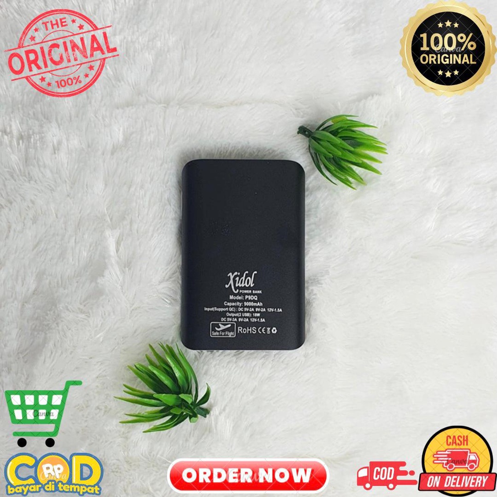 POWERBANK QUICK CHARGE XIDOL 9000MAH