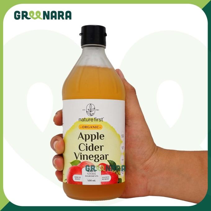 

Nature First Apple Cider Vinegar Organic 500ml / Cuka Apel 500ml ghe01