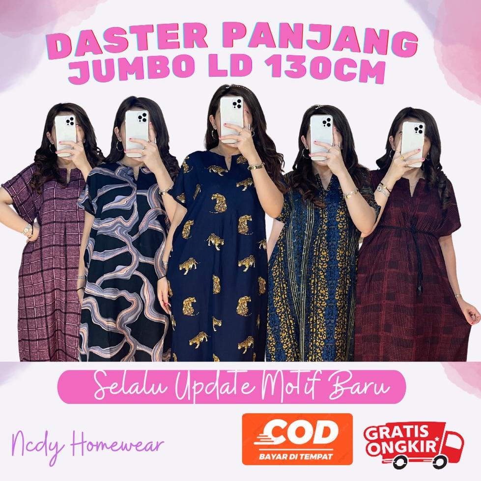 PALING LARIS PART1 NCDY HOMEWEAR DASTER PANJANG SEMATA KAKI LD 130cm BUSUI FRIENDLY JUMBO