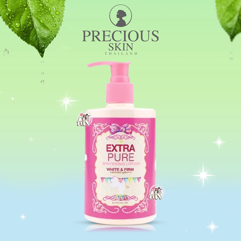 PRECIOUS SKIN EXTRA PURE/KEMASAN PINK (SIANG) SPF100 PA++ WHITENING HANDBODY / BODY LOTION