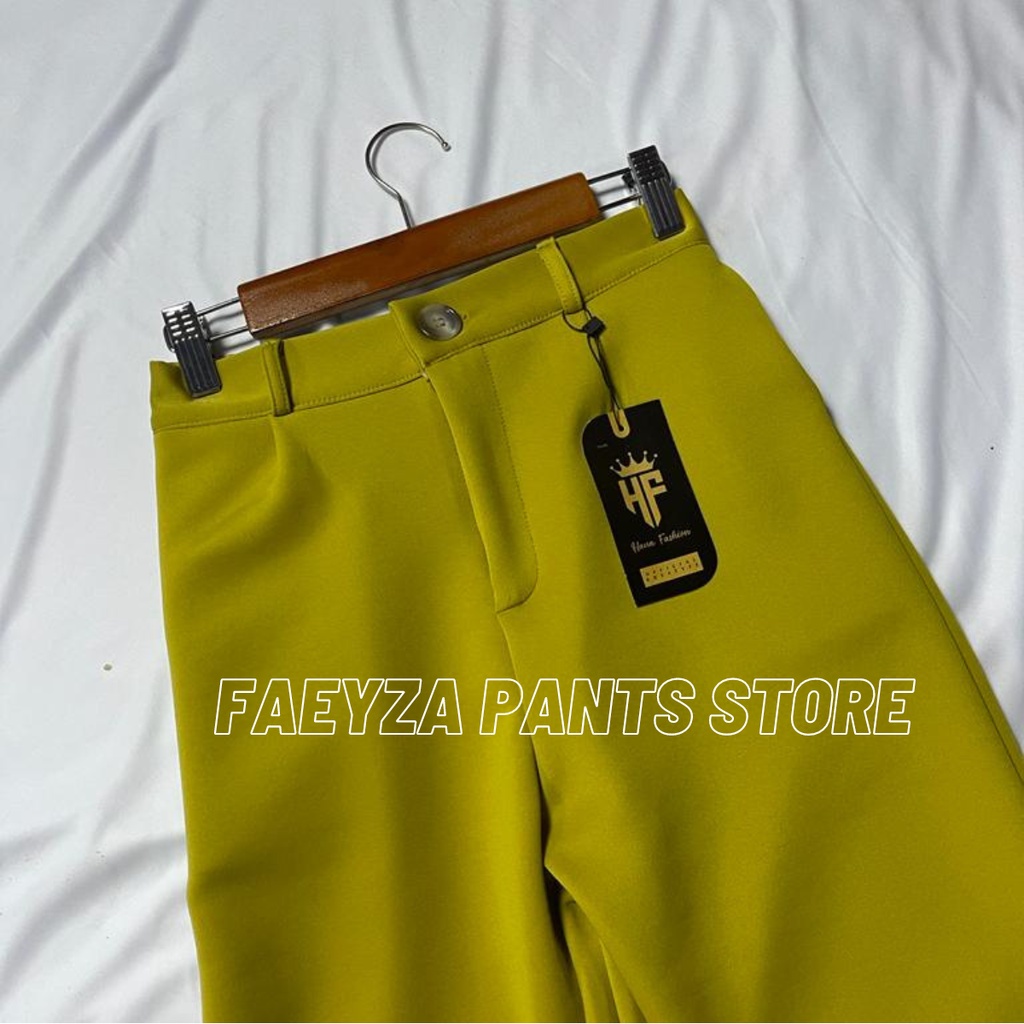 Celana Besic/Pensil Highwaist Scuba Premium Terbaru