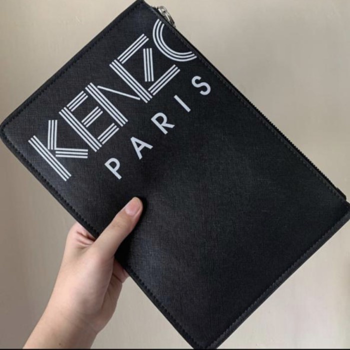 Terlaris Kenzo Leather Clutch