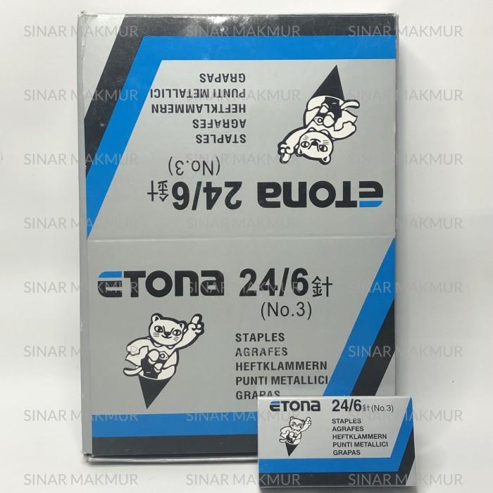 

Isi Staples Etona No.3 (24/6) Best Seller