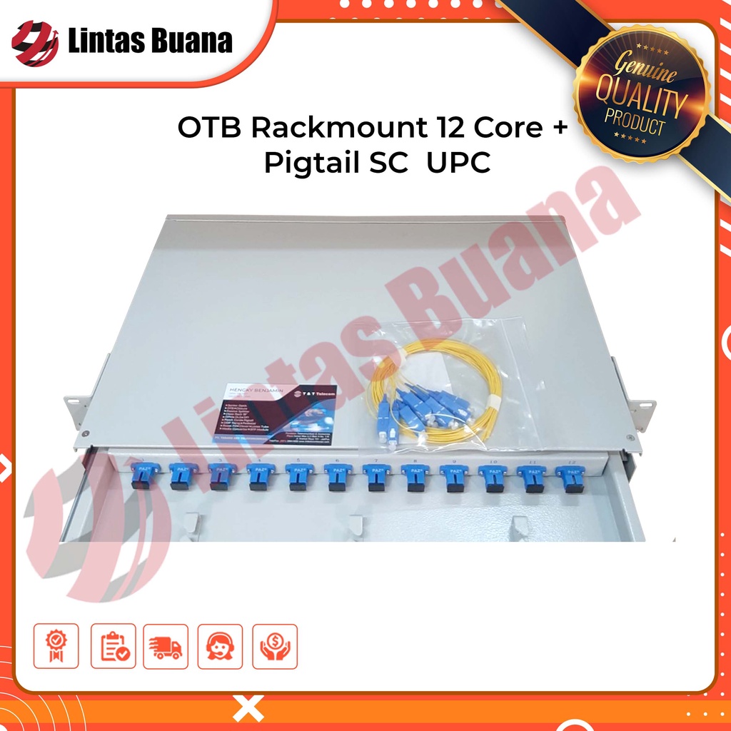 OTB Rackmount 12 Core + Pigtail SC / UPC