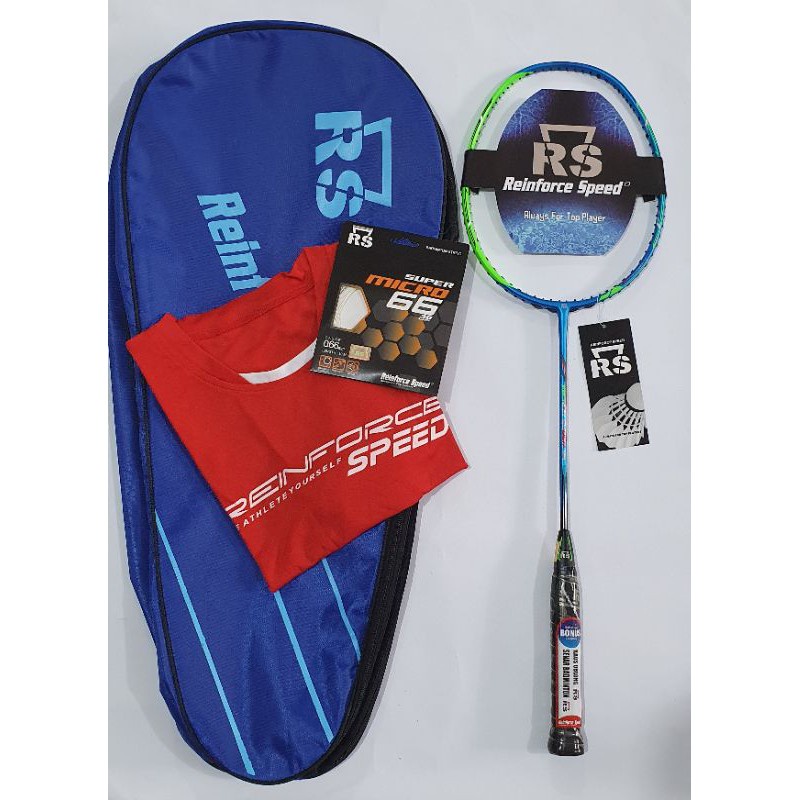 Raket Badminton Reinforce Speed Rs Micron Saber 12 NG III Original