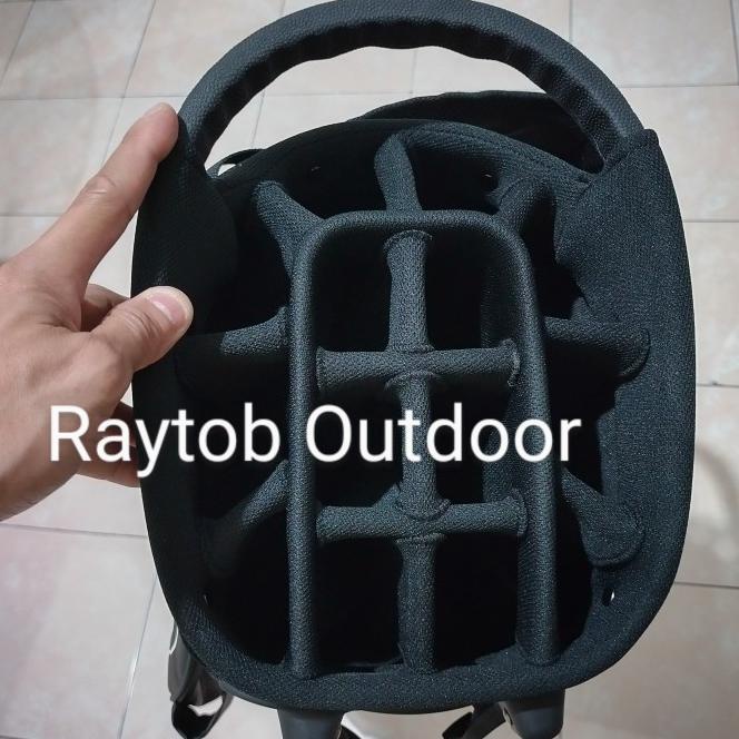 Tas Stick Golf Waterproof Golf Bag Inesis Black-Red