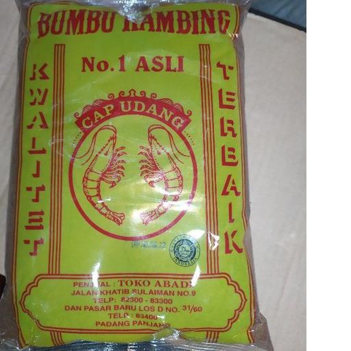 

◙ bumbu pemasak kambing cap udang 1kg ✪