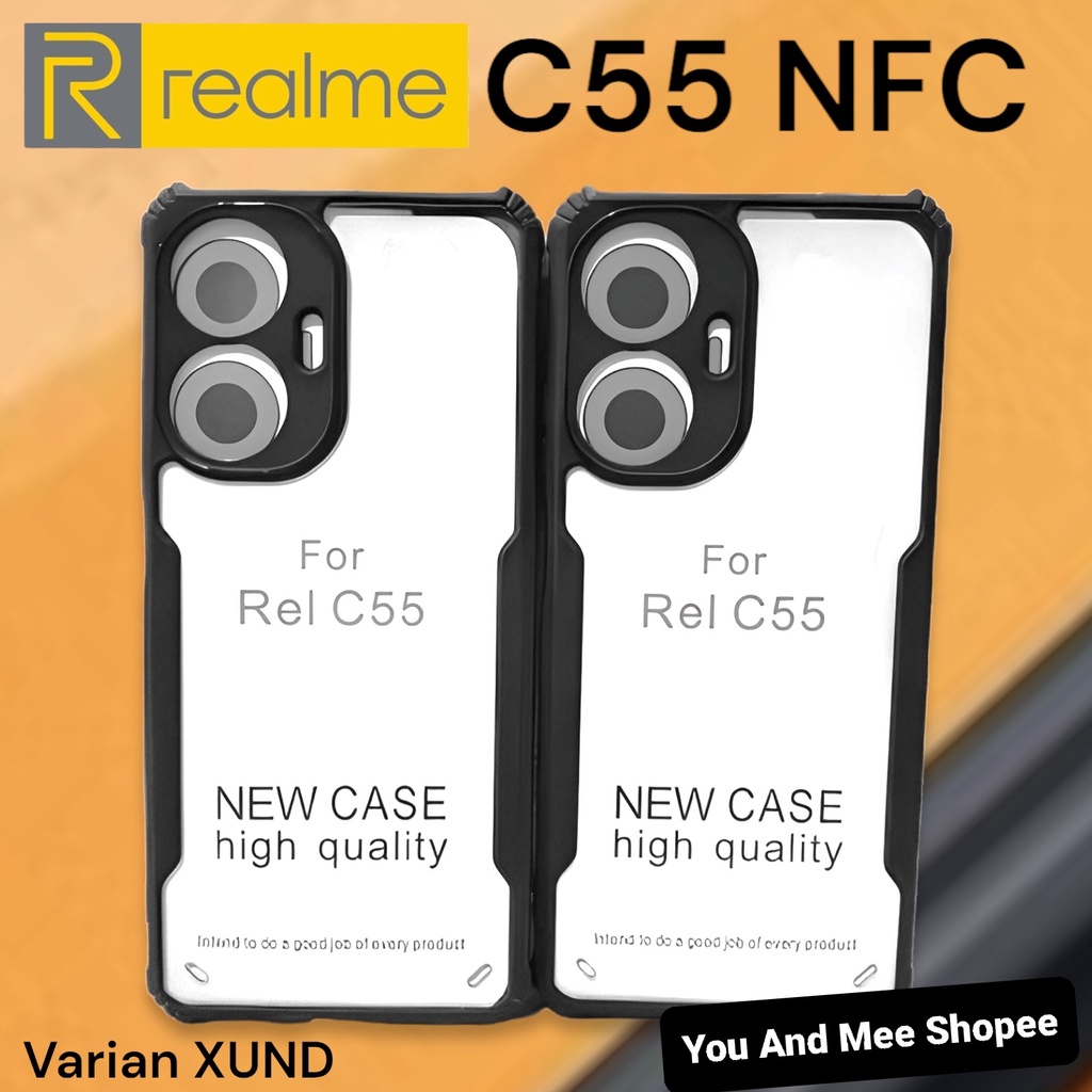 Case Ipacky Bening REALME C55 NFC C35 C31 C30 C30s C25 C25s C25Y C21 C21y C20 C17 C15 C12 C11 2021 C3 C2 C1 Hardcase Fuze Acrylic Keras CLear Anti Kuning Softcase Side Black Shockproof Xun Casing Bagus Keren Hitam Soft Armor Custom Polymer 4G 5G S Y C 55