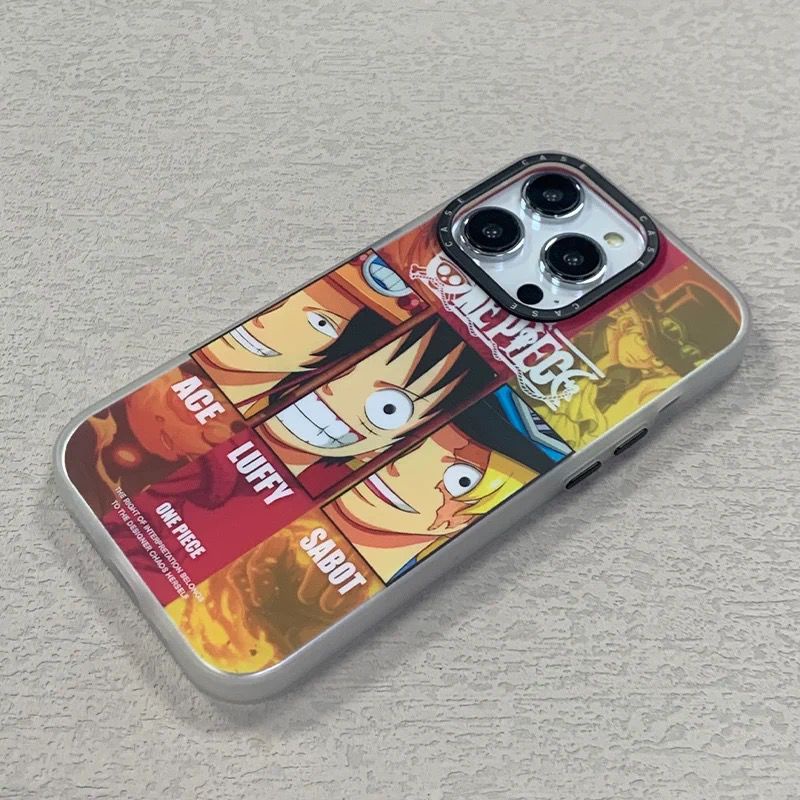 NEW ONEPIECE !! MANGA ONE PIECE ACE LUFFY SABOT JAPAN PRINTING CASE IPHONE 14 PROMAX 14 PRO 14 13 PROMAX 13 PRO 13 12 PROMAX 12 PRO 12 11 SOFTCASE