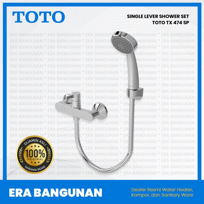 Terlaris Shower Set Mixer Single Lever Toto Tx474Spn / Tx 474 Sp / Spn