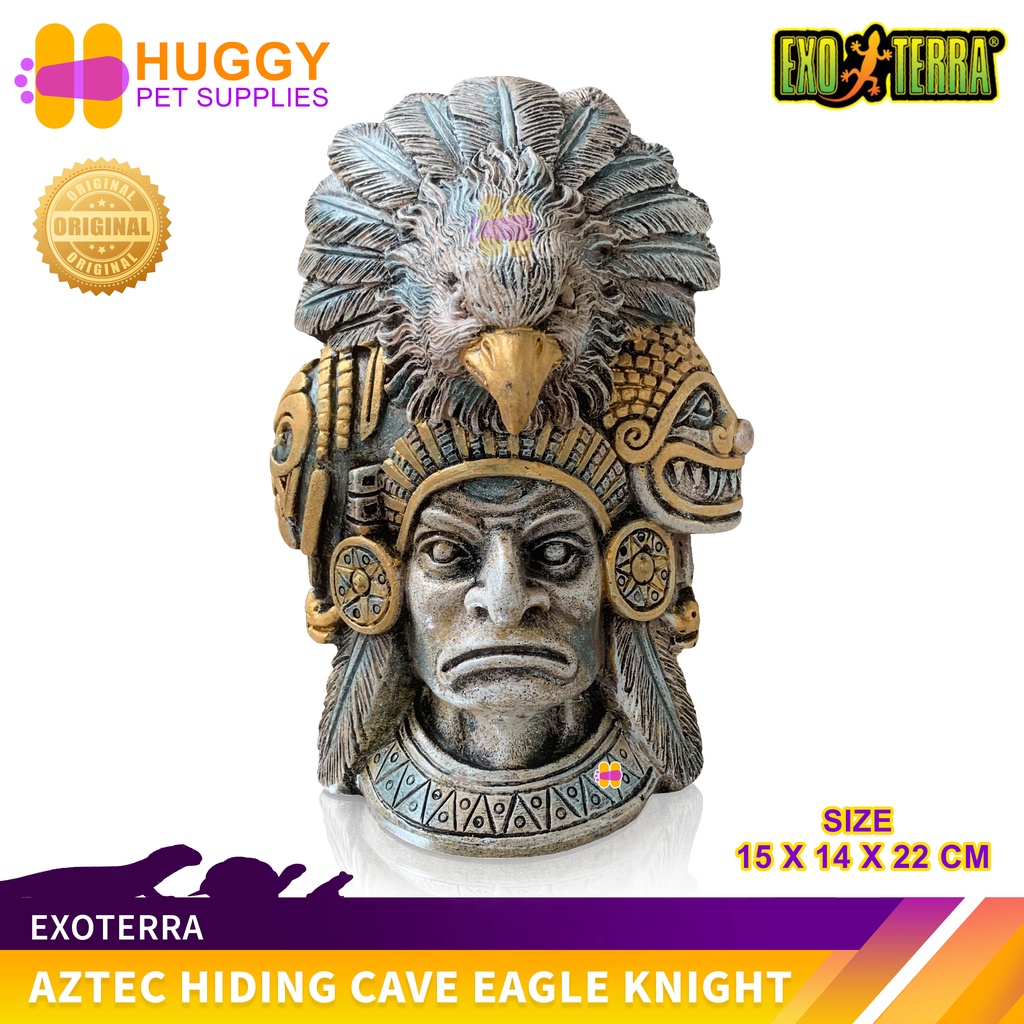 Exo Terra Aztec Hiding Cave Eagle Knight / Hiding Cave