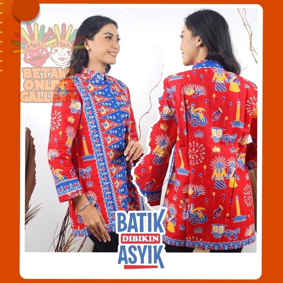 [ART. 2747 Kemeja Batik Betawi Wanita