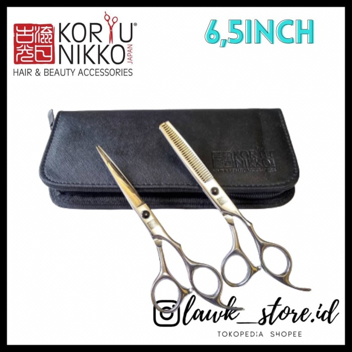 SET GUNTING KORYU NIKKO / GUNTING SASAK GUNTING POTONG RAMBUT