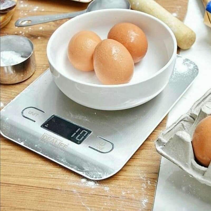 Home-Klik Idealife IL–211s Digital Kitchen Scale Timbangan Kue 5Kg/1gr