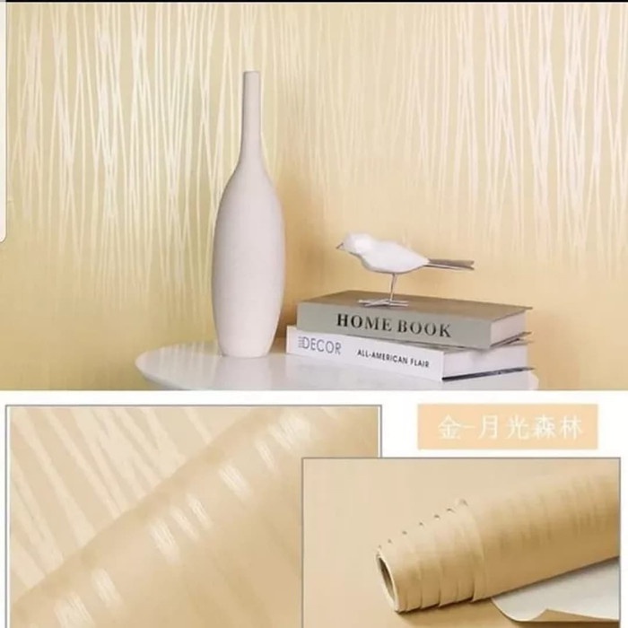 Wallpaper Dinding Motif Polos Mewah Elegan