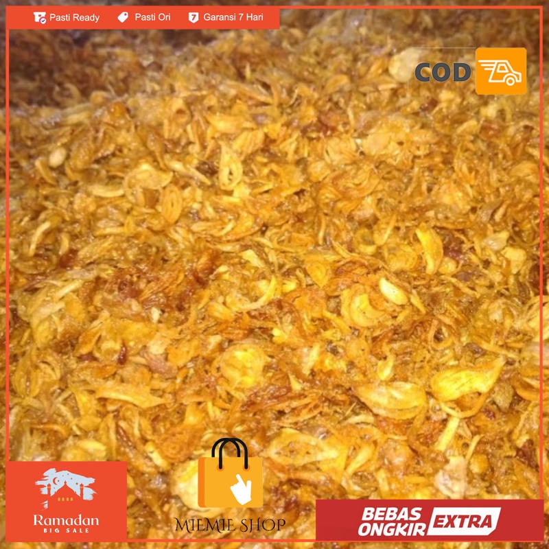 

brambang goreng 500gr/ bawang merah goreng - Tanpa tepung