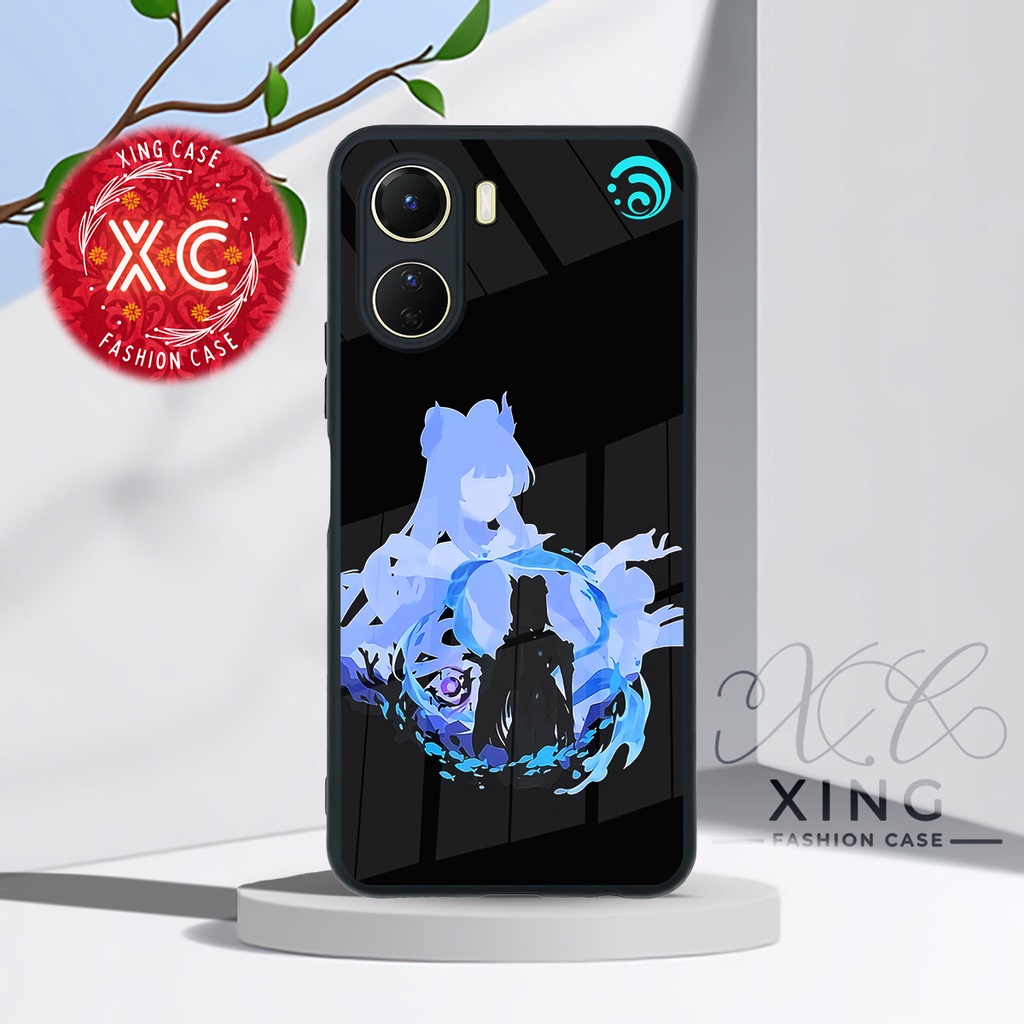 |GI01| XING CASE HP VIVO Y21 Y21A Y21E Y21S Y21T Y32 Y33T Y33S GLOSSY KILAU EFEK KACA | REQUEST CASE