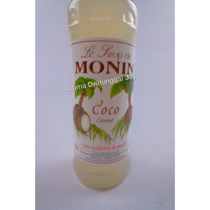 Monin Coconut Syrup 700ml