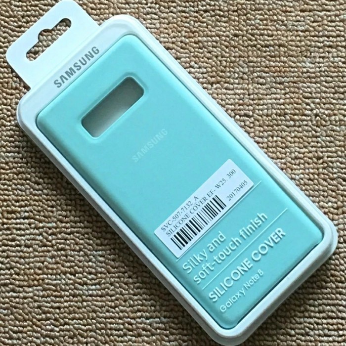 Silicone case Samsung Galaxy Note 8 Note8 Silikon Full Cover casing