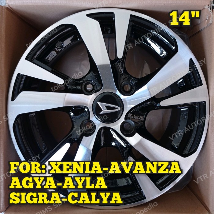 Terlaris Velg Xenia Sporty R.14 Oem