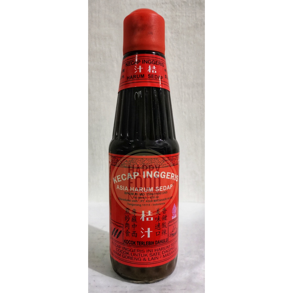 

[HALAL] KECAP INGGRIS ASIA HARUM SEDAP 320ML/ KECAP INGGERIS/ WORCESTERSHIRE SAUCE/ SAUS WORCESTER