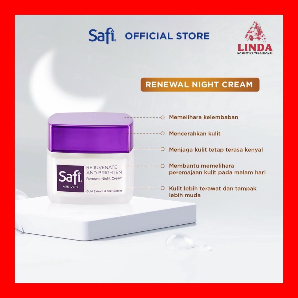 SAFI AGE DEFY RENEWAL NIGHT CREAM / SAFI NIGHT CREAM