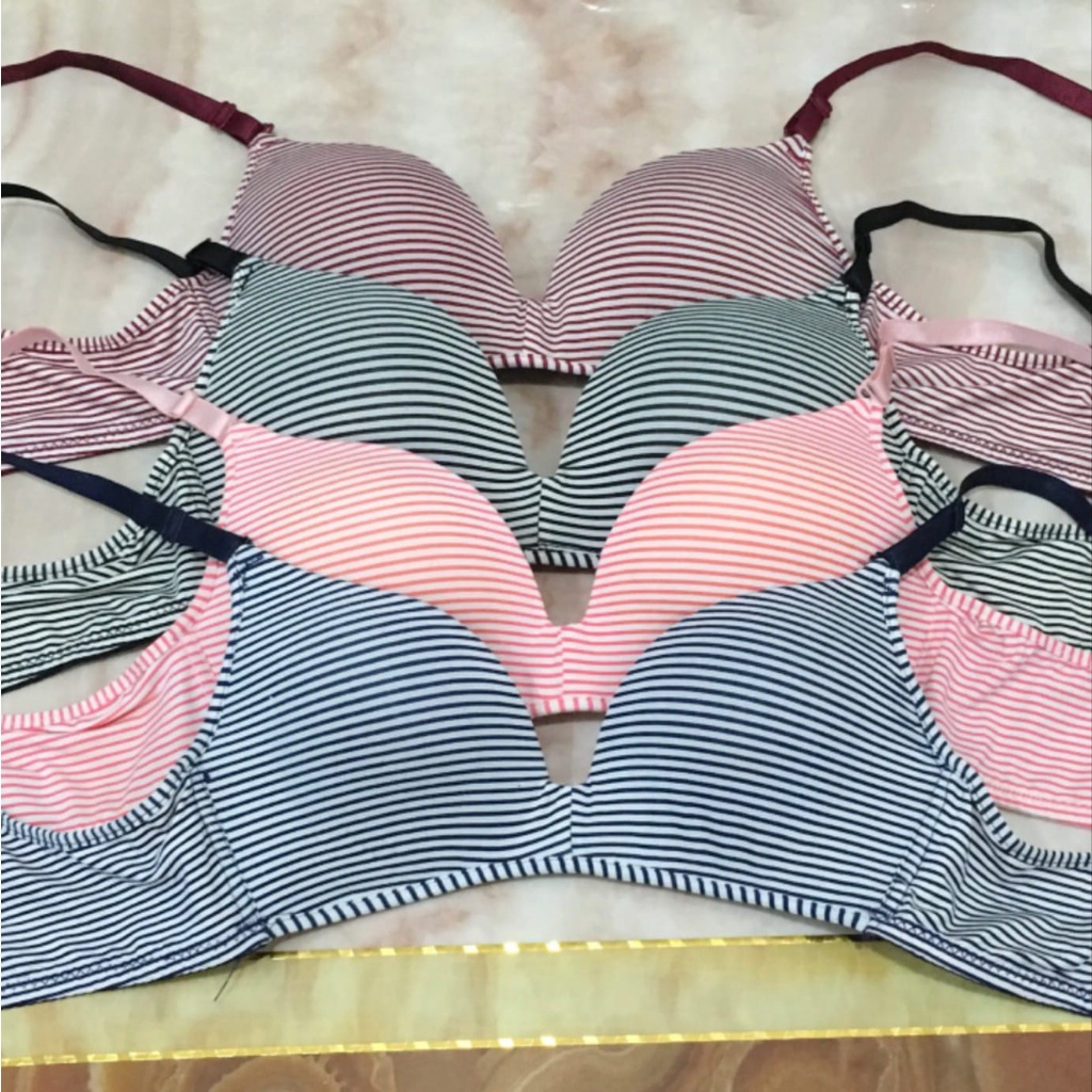 BRA / BH WANITA 020 TIDAK ADA KAWAT BUSA SEDANG SIZE 32-36