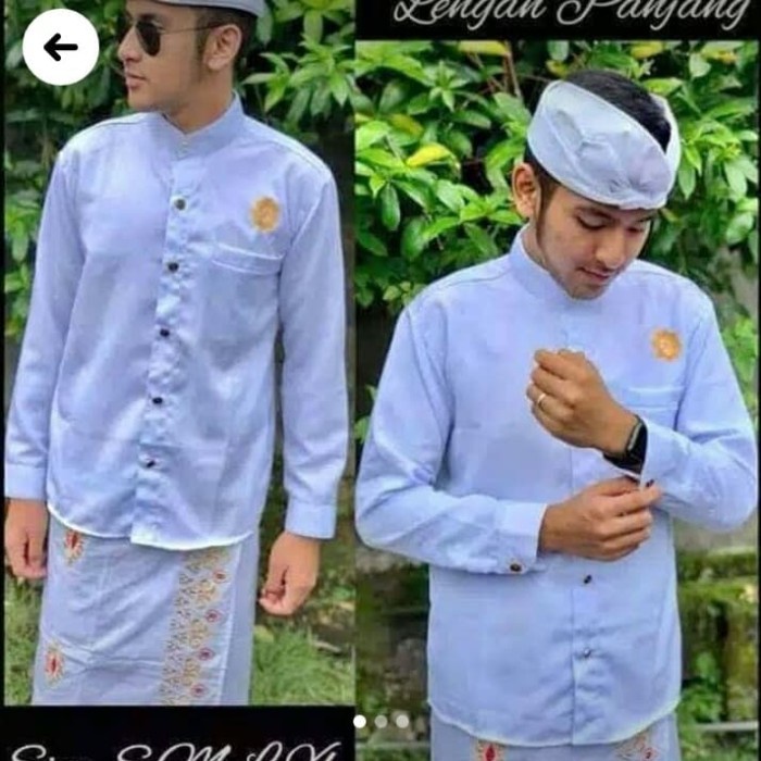 BAJU ADAT BALI SAFARI PRIA BAJU BALI JEGEG