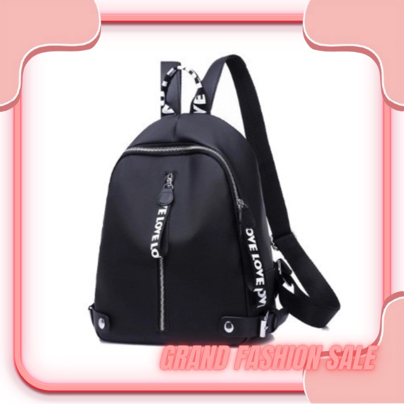 [LOKAL] DOMMO - TAS LOVE PART 2 - D1068 Bacpack Mikro Tas Ransel Fashion MORYMONY COD NATSYA