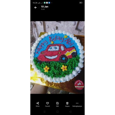 

kue ulang tahun karakter
