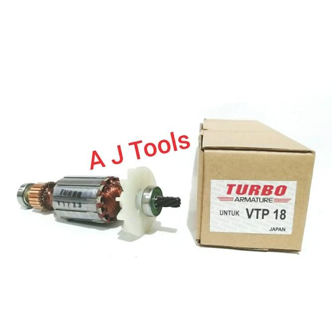 Turbo Armature / Angker Bor Beton Hitachi Vtp 13 / Vtp 18