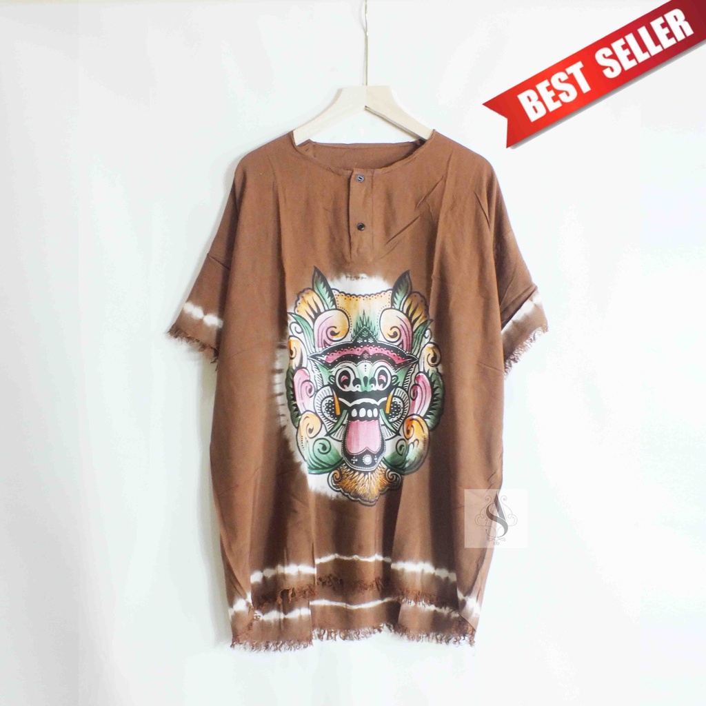 PROMO GROSIR - Baju bali adem model polos - pria dan wanita - kaos bali premium