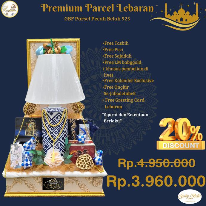 

Parcel Lebaran Gbf 925, Parcel Teaset, Hamper Lampu,Parcelguci Keranjangdilan