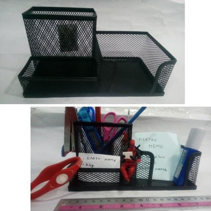 

Tempat Alat Tulis pensil pulpen kertas di meja kantor / meja belajar jin05