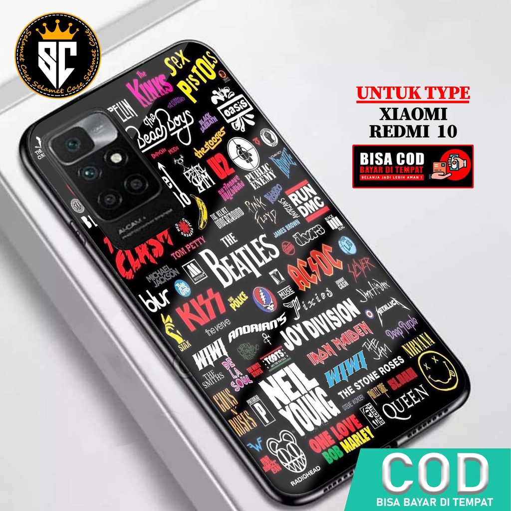 Case Xiaomi Redmi 10 Casing Xiaomi Redmi 10 Selamet Case [SRBK] Case Glossy Case Aesthetic Custom Ca