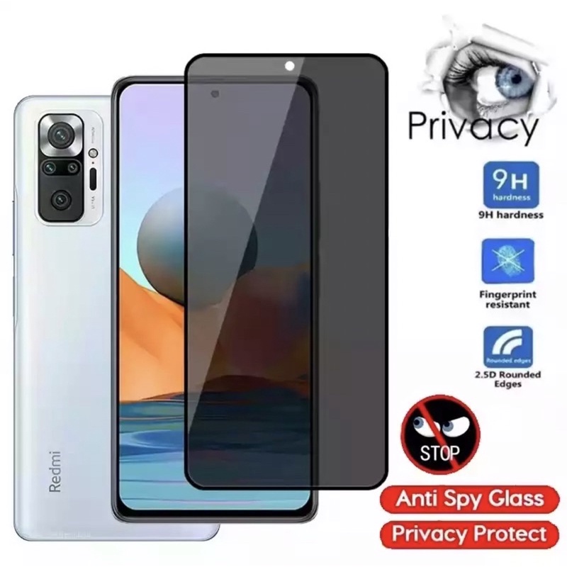 GROSIR - TEMPERED GLASS ANTISPY FULL COVER ALL TIPE MINIMAL 25 PCS