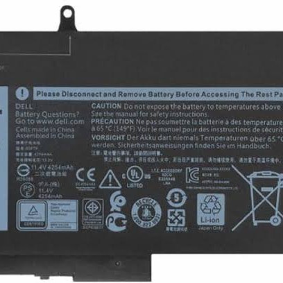 Baterai Dell Latitude 93FTF 5288 E5480 E5580 E5490 E5590 5491 93FTF