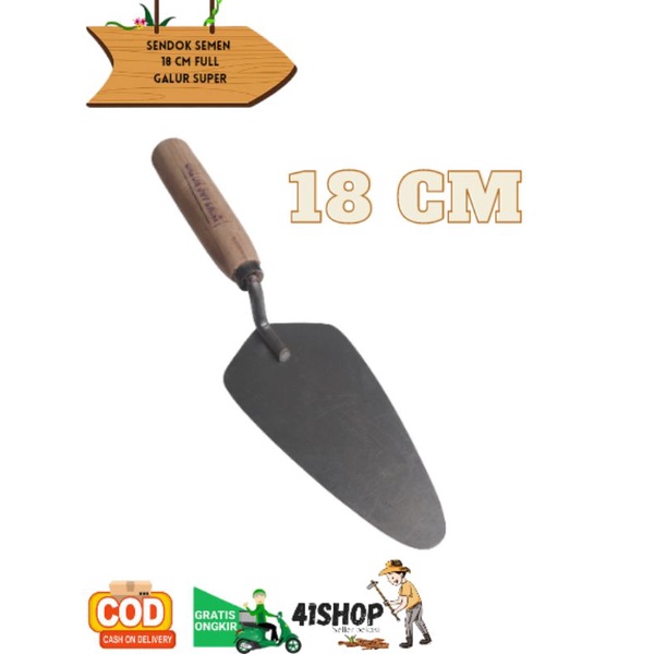 Sendok Cetok Semen GALUR SUPER 18 cm