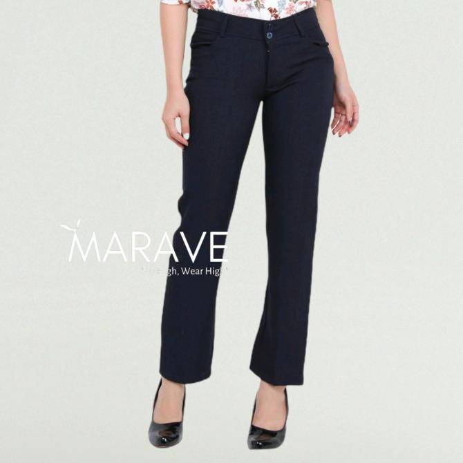 CELANA KERJA WANITA BAHAN KAIN PANJANG MARAVE / CELANA KANTOR WANITA