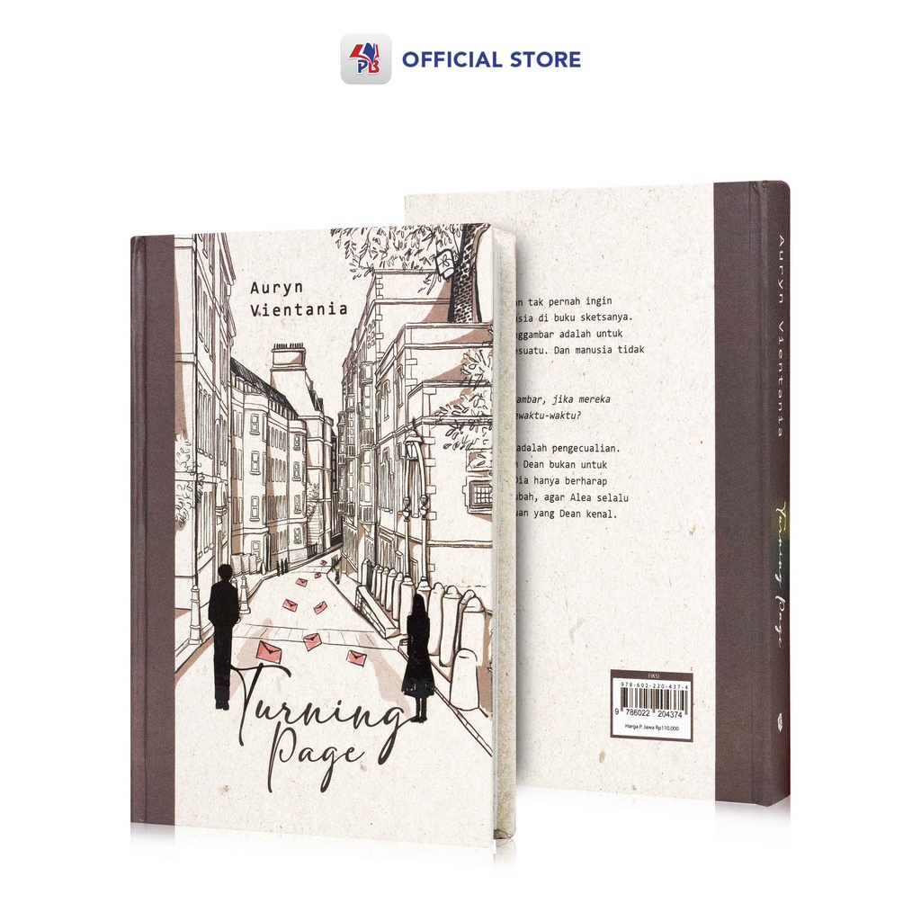 Buku Novel Fiksi Turning Page Hard Cover / PT KAWAH MEDIA PUSTAKA KMP - KMP