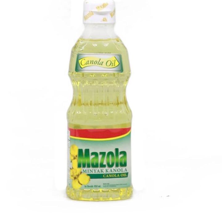 

❀ Mazola Canola Oil 450ml Lemak Tambahan MPASI / Minyak Kanola ☋