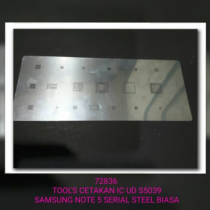 CETAKAN IC UD S5039 SAMSUNG NOTE 5 SERIAL STEEL BIASA