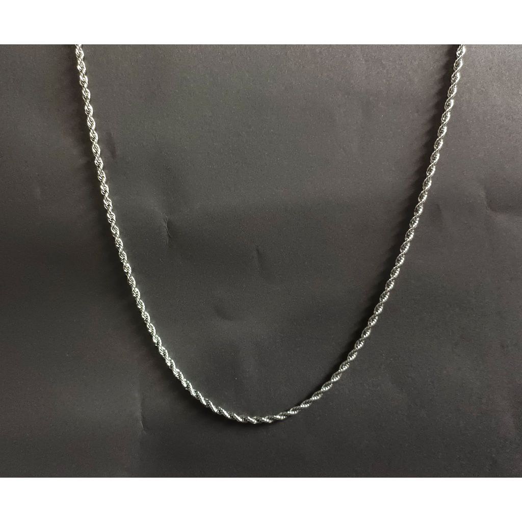 Kalung Titanium Anti Karat Lanyar Titanium Free Karet O Ring