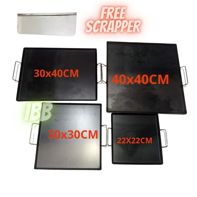 Wajan Datar Wajan Penggorengan Kebab / Wajan Burger Dan roti Bakar Wajan Martabak Telor