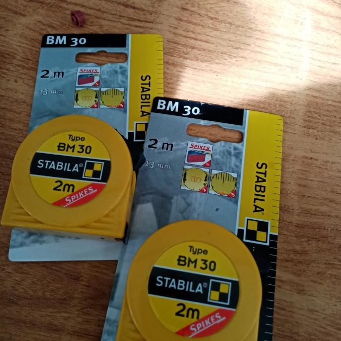 Stabila BM30 meteran gulung 2m meteran tukang