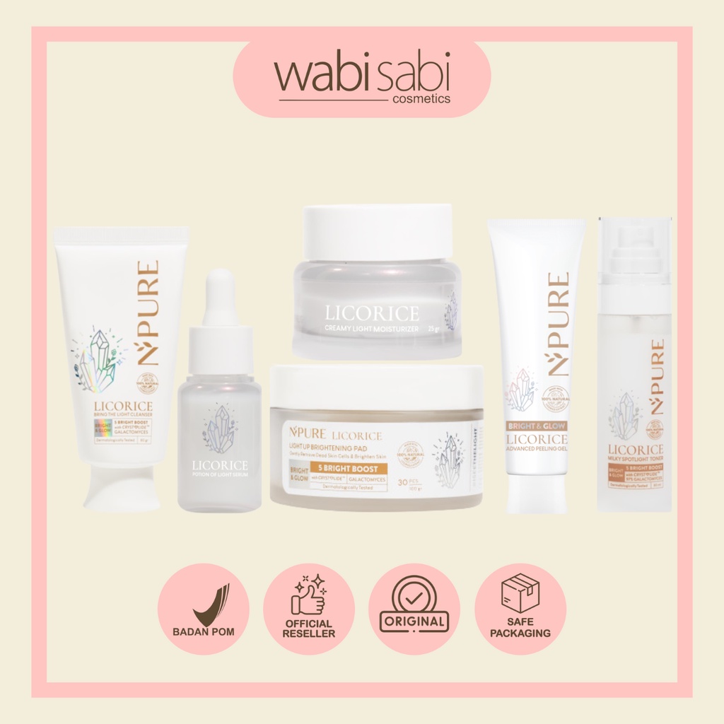 NPURE - Licorice Brightening Series