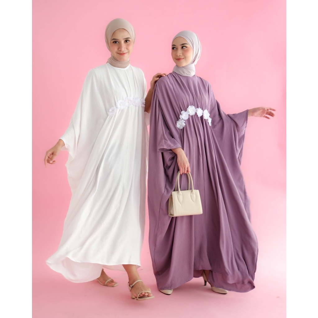 Myrubylicious RENETA KAFTAN KODE RH2562 | KAFTAN | DRESS | BAJU MUSLIMAH | KAFTAN BUNGA